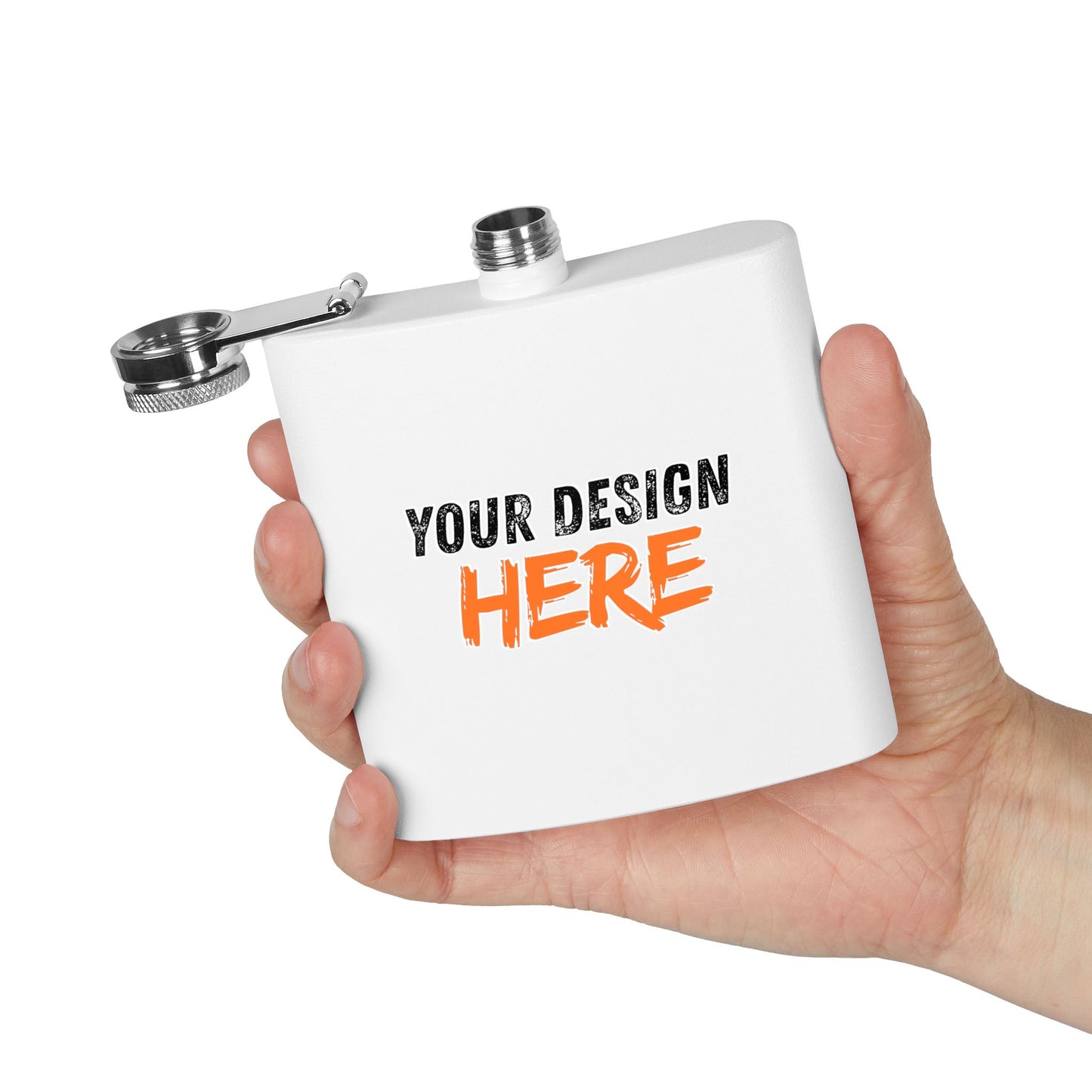 Personalized Stainless Steel Flask: Your Design Here