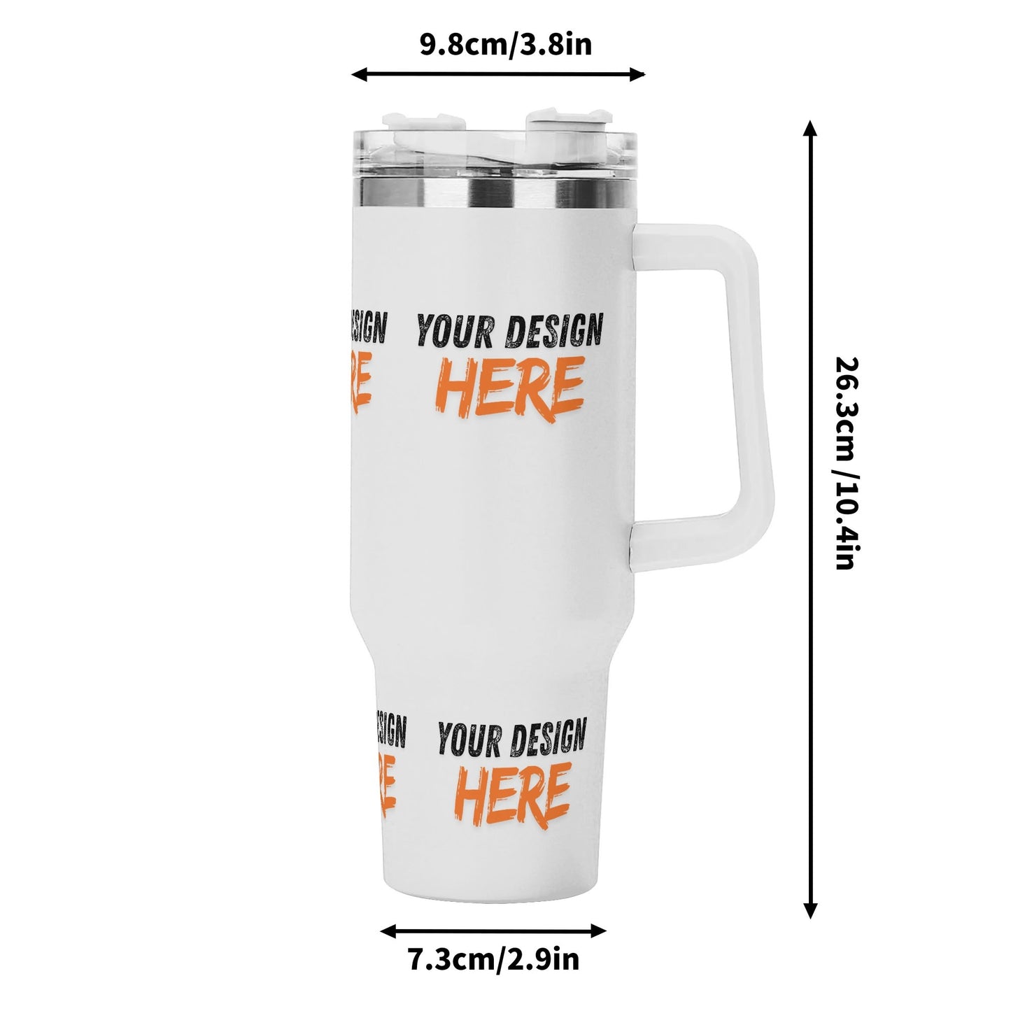 Personalized 40oz Stainless Steel Tumbler