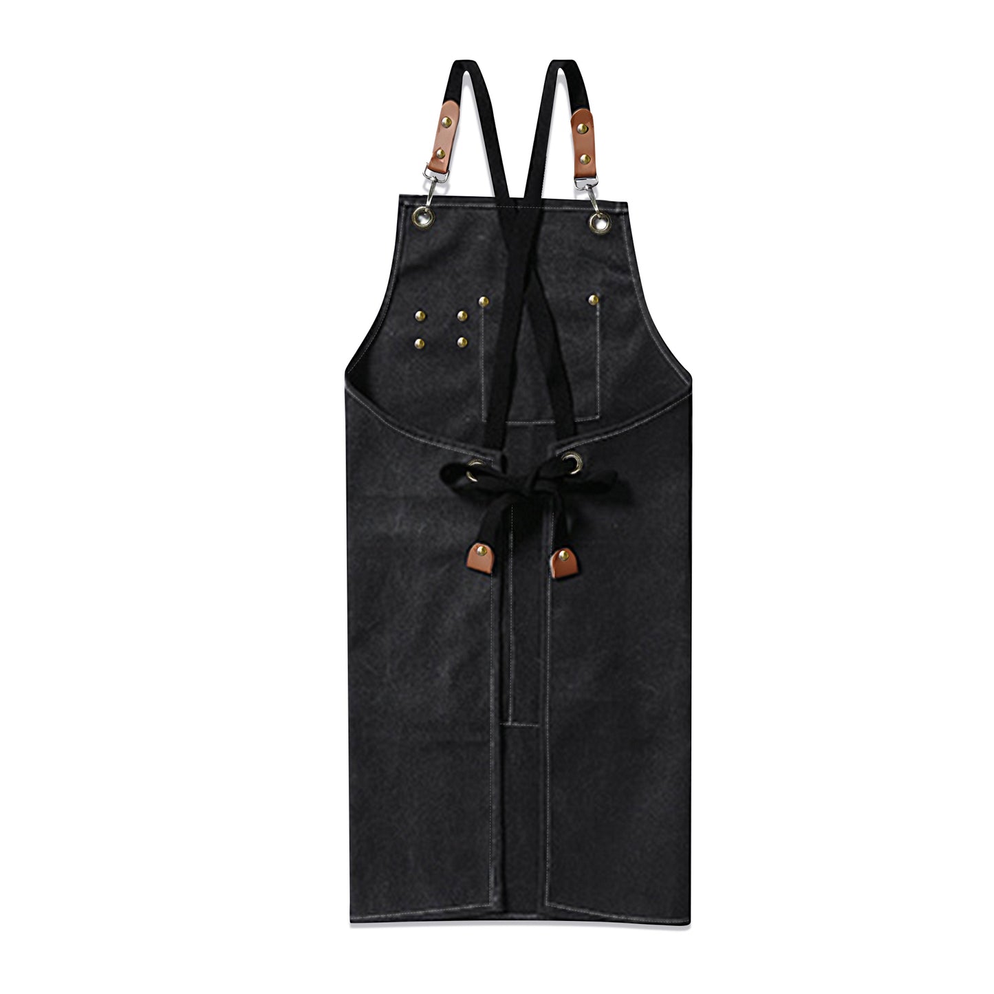 Multifunctional Canvas Cross-Back Apron