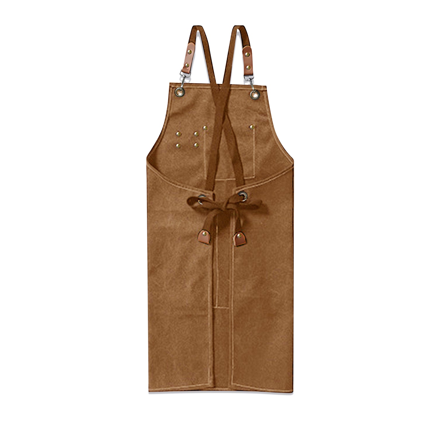 Multifunctional Canvas Cross-Back Apron