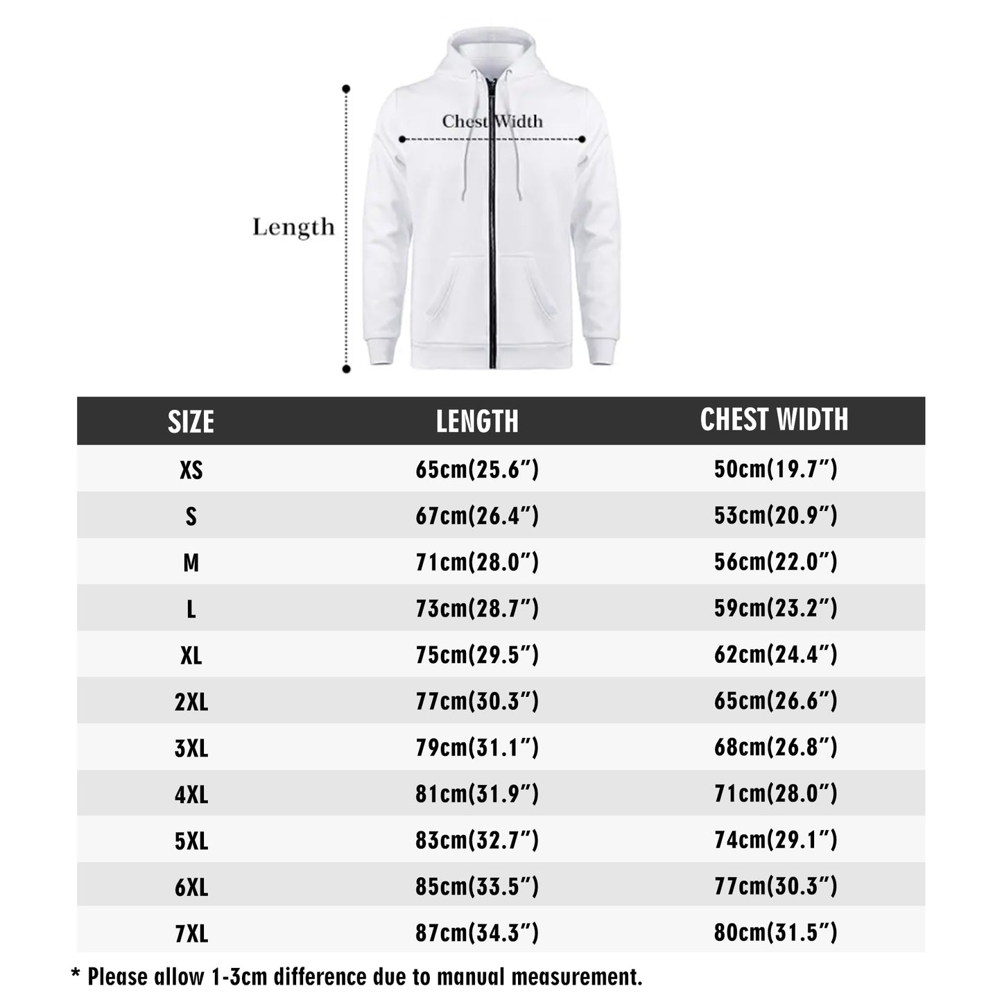Custom All-Over Print Women's Zip-Up Hoodie