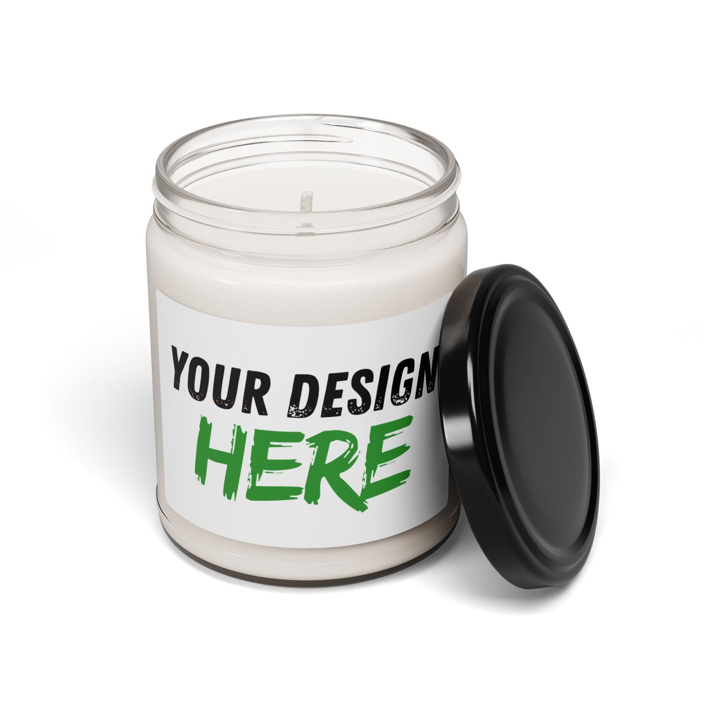 Custom Scented Soy Candles - Personalized & Eco-Friendly Gift