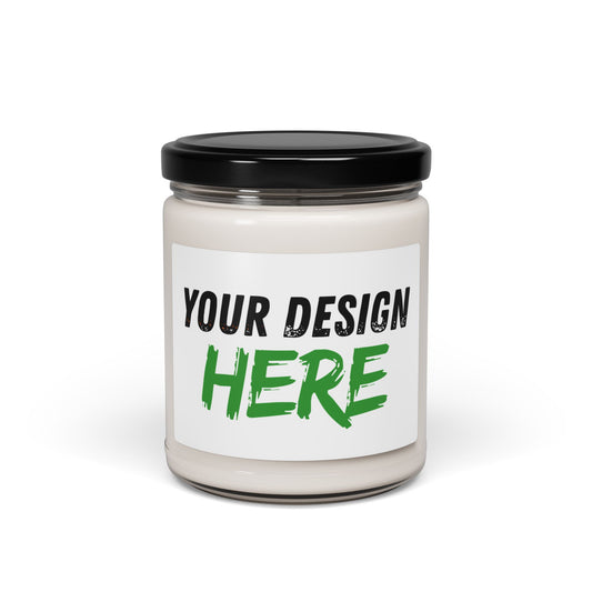 Custom Scented Soy Candles - Personalized & Eco-Friendly Gift