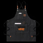 Multifunctional Canvas Cross-Back Apron