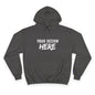 Custom Champion Eco Hoodie